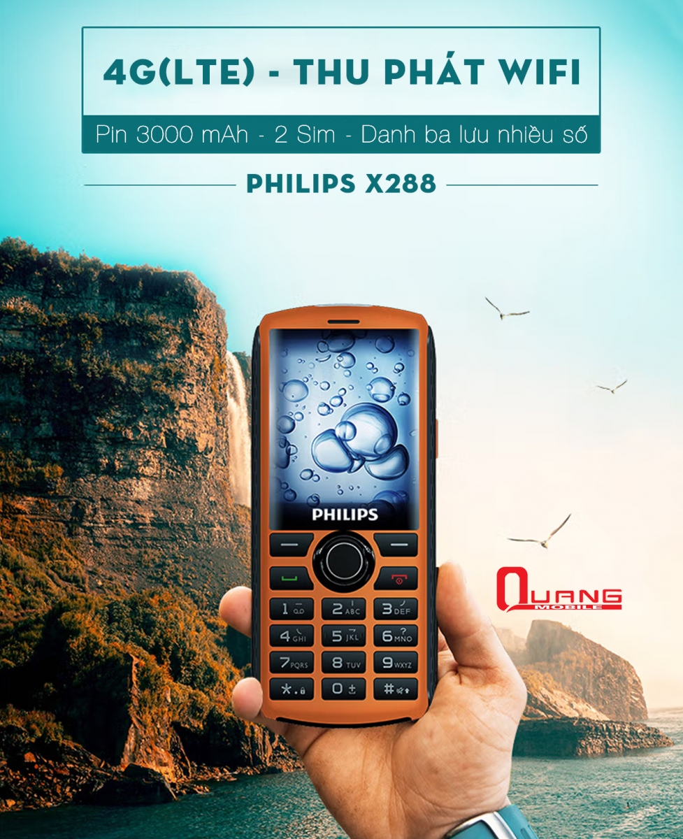 Mở hộp đánh giá Philips X288 4G(LTE) Thu Phát Wifi. Danh Bạ lưu nhiều ...